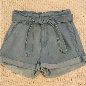 Express extreme high waisted shortie